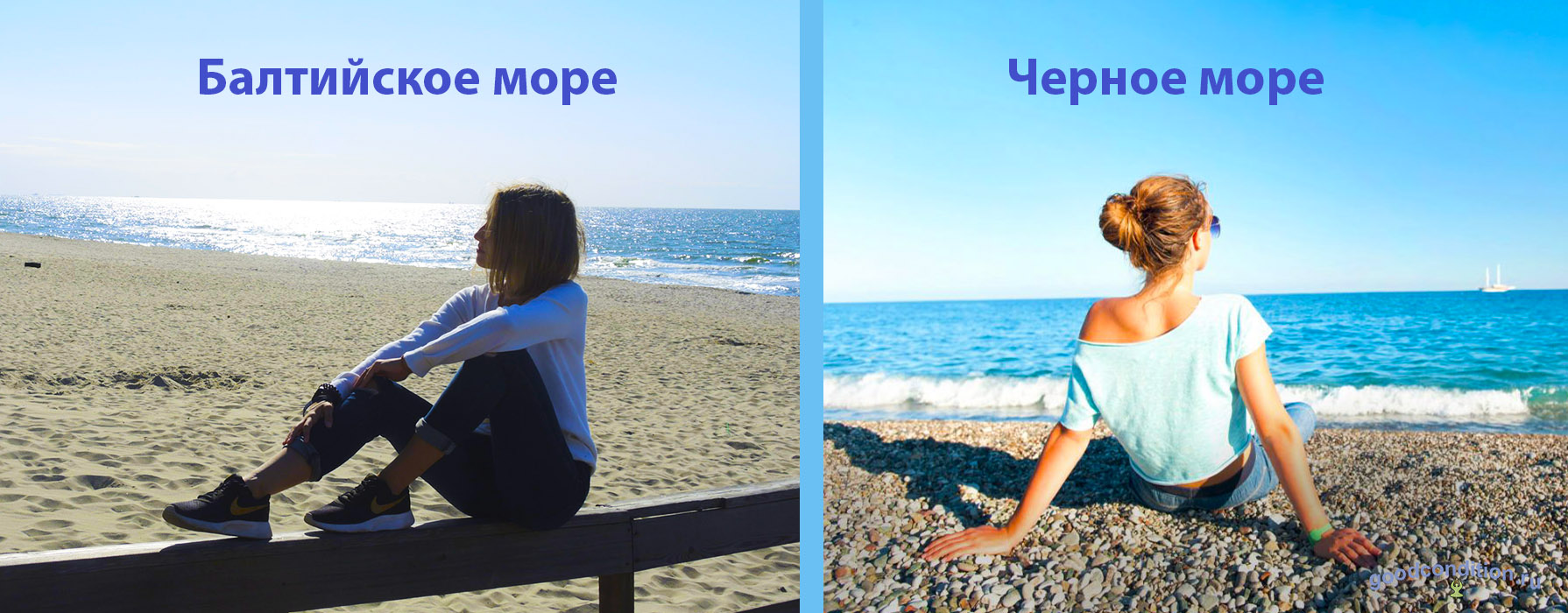 Сравнение пляжей Балтийского моря с Черноморскими пляжами